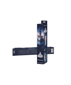 TAPIS DE SOURIS CARBON MAXI WOWS BLYSKAWICA 900X450MM GENESIS