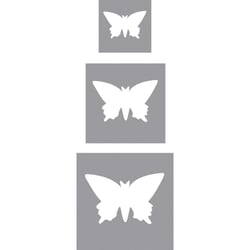 Perforatrice fantaisie Kit: Papillons, 1,6cm+2,54cm+3,81cm, 3 pces