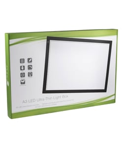 Écran lumineux LED ultra-mince A3 – Table lumineuse couture & dessin PURElite Blanc