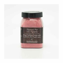 Pigment pour création de peinture - pot 100 g - Rouge de Cadmium pourpre substitut