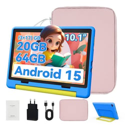 Tablette enfants KOTSREN WiFi 6 Android 15 Bleu 10.1 pouces