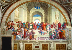 Puzzle 1000 pièces - Raphael - The School of Athens, 1511 - Bluebird Puzzle