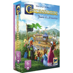 Jeu de stratégie Carcassonne Joutes et Armoiries 2025 - ASMODEE