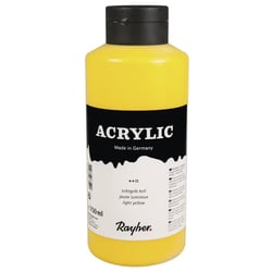 Acrylic, jaune lumineux, Peint.acrylique d'artistes, flacon 75ml