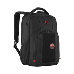 Sac à dos Gaming Wenger PlayerMode pour pc gaming 15.6' - Poche casque - Sangle trolley - Avant moulé - Port USB - Noir