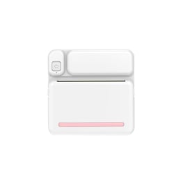 Mini Imprimante Portable Bluetooth Sans Encre Pour Étudiants Couleur Rose YONIS
