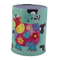 Pot À Crayons Vert Opaline - Motif Vache