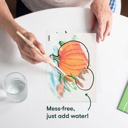 Peinture à l'eau magique - Souvenir de la ferme