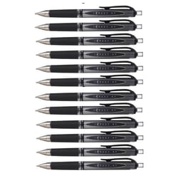 Lot de 12 Rollers encre gel Uni-Ball Impact Signo Broad UMN152/10S – Noir