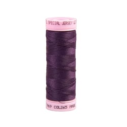 Fil spécial jersey 140m violet fabriqué en France