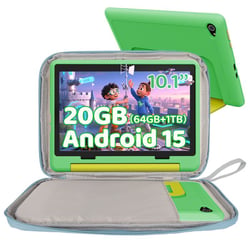 Tablette enfants KOTSREN Kidoz IPS Vert 10,1 pouces