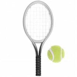 Ensemble de tennis miniature - Rico Design - Vert