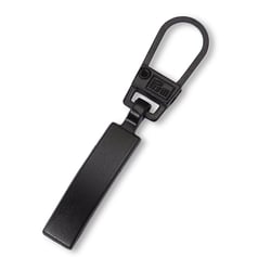 Tirette fashion-zipper classic, métal noir