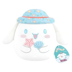 Hello Kitty - Peluche Squishmallow Hello Kitty and Friends Seize the Moment Cinnamoroll Hat 20 cm - Jazwares