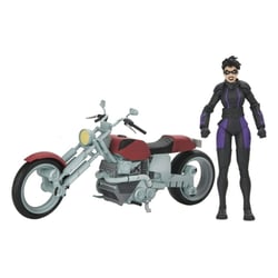 Les Tortues Ninja The Last Ronin The Lost Years - Figurine Casey Marie avec Last Ronin Motorcycle 18 cm - Neca