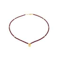 Collier Lumia en pierres Grenat