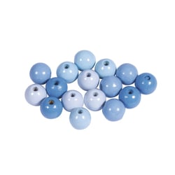 Perles en bois 10mm Assortiment