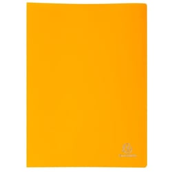 Porte-vues - 20 vues - 10 pochettes - Jaune - A4 - Souple - Exacompta
