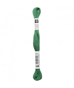 Fil à broder mouliné Uni - Rico Design 168 Vert