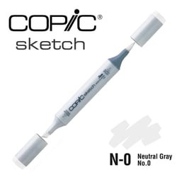 Copic - Marqueur à l'alcool Copic Sketch N0 Neutral Gray No.0