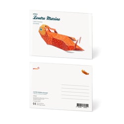 CARTE POSTALE LOUTRE DE MER