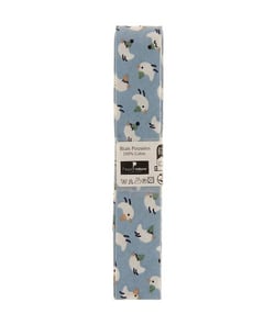 Biais en coton motif Poussins 1,5m x 20mm - Passion Rubans Bleu