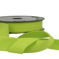 Bobine 50m sergé coton Beige vert