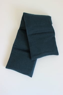 Bouillotte cervicales Lin Bleu de prusse - Le Gang des Fougères