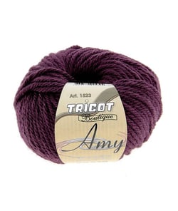 Fil à tricoter Tricot Boutique AMY - Distrifil Violet (04)