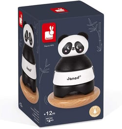 Janod – Culbuto Panda a empiler - Jura Toys