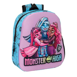 Sac à dos Monster High 3D 33 CM Maternelle