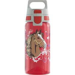 Gourde enfant 0.5L SIGG VIVA ONE Horses - Sans BPA - Bouchon étanche -100% made in Allemagne