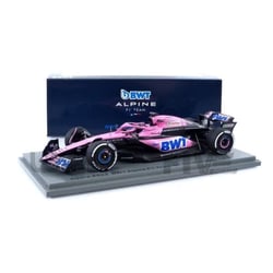 Voiture miniature de collection - SPARK - ALPINE A523 - 1/43 - Bahrain GP 2023 - Rose