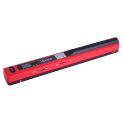 Scanner À Plat Portable Windows Mac Os Scanneur A4 LED Pdf Jpg Tf USB 2.0 Rouge + SD 32Go YONIS