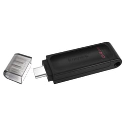 kingston Clé USB C Mémoire 64GB DataTraveler 70 Noir