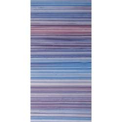Rayher - 1 feuille de cire Bleu moyen Rayures aquarelle 20x10 cm