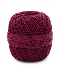 Coton à crocheter HAKELGARN 10 - Grundl - certifié Oeko-Tex Rouge (18)