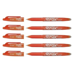 Lot de 5 Stylos roller FriXion Ball Pointe Moyenne Orange