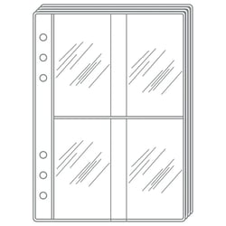POCHETTE CARTES VISITE T21 Recharge - 15x21 cm