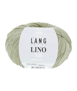 Pelote de lin à tricoter Lino - Lang Yarns 92 Vert