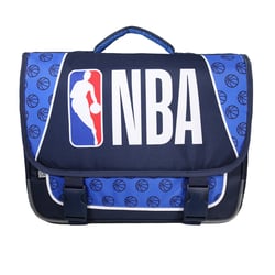 Cartable NBA 38cm 2 compartiments bleu marine - Bagtrotter