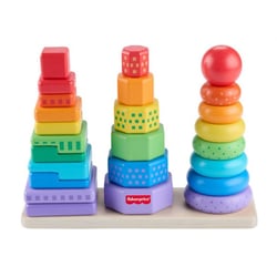 Trieur de formes Empilo en bois 26 pièces - Fisher-Price