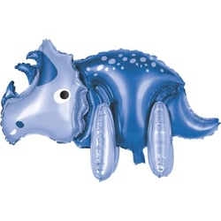 Ballon Géant Dino Bleu - 87,6 cm