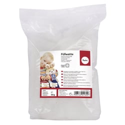 Ouate de bourrage, très duvetée, Flocons, sachet 50 g