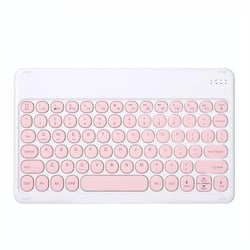 Clavier Pour Tablette Bluetooth Sans Fil 10 Pouces Vert Longue Autonomie Rose YONIS