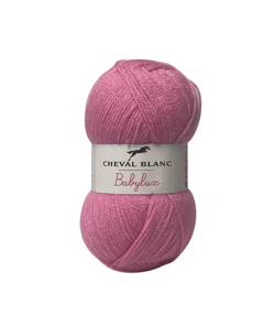 Laine à tricoter BABYLUX de Cheval Blanc 300 Hortensia