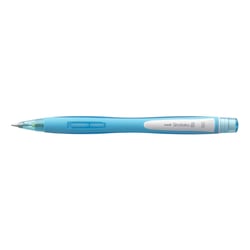 Porte-mine UNI-BALL Shalaku S M5228 - Avance latérale - Grip 0,5 mm - Bleu Turquoise - Lot de 12