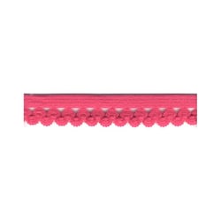 Bobine 25m élastique lingerie 12mm fuchsia 12mm