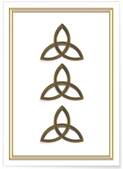 Affiche Celtic Symbol | A3 : 29,7x42cm