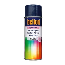 Spray de peinture Belton Spectral RAL5022 bleu nuit 400ml